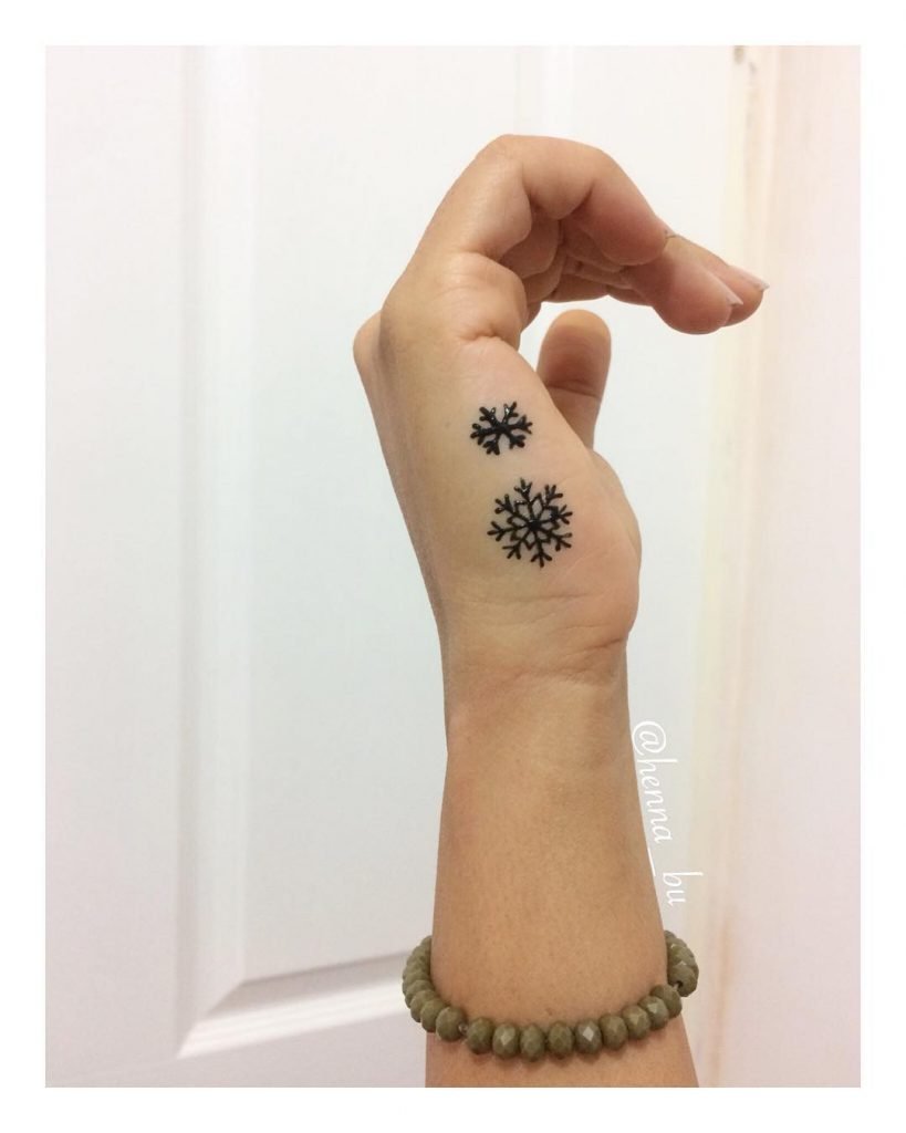 Snowflakes tattoos