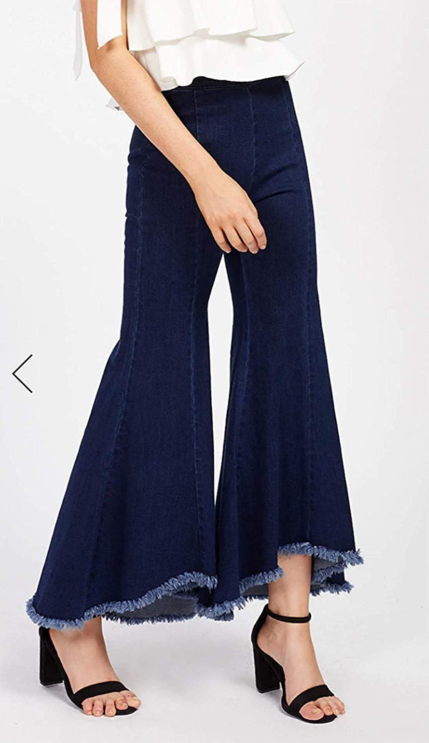 Ladies High Waist Wide Leg Palazzo Pants | Lovu